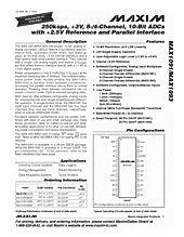 DataSheet MAX1091B pdf